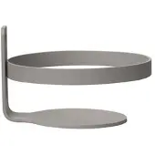 Blomus Wandhalterung Sono, für Badezimmeraccessoires, Edelstahl lackiert, Satellite, 66441