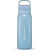 LifeStraw Go Stainless Steel Borraccia (700 ml, blu)