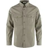 Fjällräven Singi Trekking Shirt Camicia Uomo (S, beige)