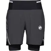 Mammut Aenergy Trailrunning 2 in 1 Shorts Pantaloncini Uomo (46, grigio)