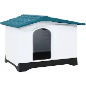 vidaXL Hund Loft 90,5x68x66 cm Polypropenblau