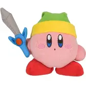 Super Mario Con Figura Di Spada Kirby