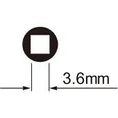 Icetoolz Chiave Per Raggi 12d5 Square 3.6 Mm Set