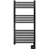 Eurom Portasciugamani 110 x 50 cm 800 W nero lucido