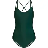 INASKA Women's Swimsuit Chill Costume intero Donna (S, verde)