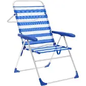 Marbueno Summer Sedia Pieghevole 5 Posizioni 59x61x97 Cm