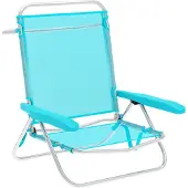 Marbueno Summer Sedia Pieghevole Bassa A 5 Posizioni 63x76x78 Cm