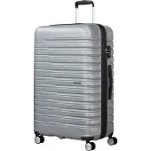 American Tourister Flashline 4 ruote Carrello 78 cm espandibile color argento
