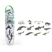 Collecta Mini Tubo Di Animali Marini-3 Bc A1211-np
