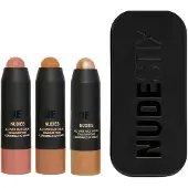 Nudestix Mini Soft & Warm Nudies palette di trucchi