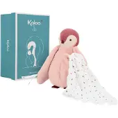Kaloo Peluche Pinguino Rosa Che Dà Baci