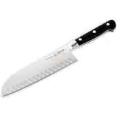 Messermeister Meridian Elite E-3610-7K santoku con fossette, 18 cm