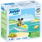 Playmobil Junior &: Gita In Barca Con Disney Mickey