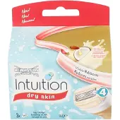 Wilkinson Sword Intuition Pelle Secca 3 pezzi — Lama di ricambio