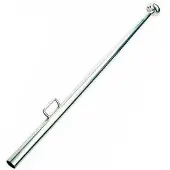 Talamex Asta per bandiera Aisi 316 Grigio 90 cm Grigio 90 cm
