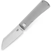 Bestech Coltello pieghevole Bruv - Satin - Titanium