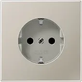 JUNG Presa ES1520NKI SCHUKO 16 A 250 V ~ acciaio inossidabile