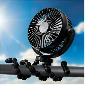 Mikamax Ventilatore Portatile Flex