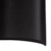 Duolla Applique Satin, nero/oro, tessuto, altezza 24 cm
