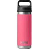 Yeti Rambler Bottle 18oz Chug Cap, Tropical Pink, thermos con beccuccio per bere 532 ml