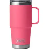Yeti Rambler Travel Mug 20oz Stronghold Lid, Tropical Pink, tazza thermos da viaggio con coperchio, 591 ml