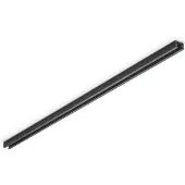 TRIO Lighting binario bifase DUOline, nero opaco, 100 cm