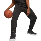 Puma Pantaloni sportivi 'Hoops Team Dime' nero