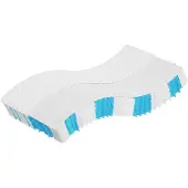 vidaXL Materasso con nucleo a molle insacchettate a media resistenza 70x200 cm