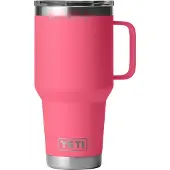 Yeti Rambler Travel Mug 30oz Stronghold Lid, Tropical Pink, tazza thermos da viaggio con coperchio, 887 ml