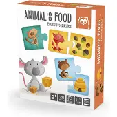 Eurekakids Puzzle Educativo Sul Cibo Per Animali