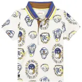 Catimini Polo ANAELE ragazzo - Beige - 9 mesi