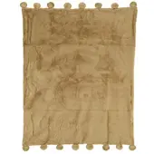 Décoris Plaid, coperte FELIX - Beige - 130x150 cm