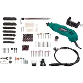 Vonroc Strumento rotante multifunzione 160W | Incl. set di 232 accessori