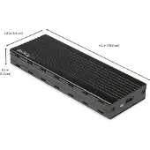 StarTech.com Custodia Per Ssd Usb-c M.2 Nvme