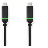 Ginza.se Ccgb64700bk20 Cavo Usb 3.2 Gen 1 Usb-c M-usb-c M 4k A 5 Gb/s Nichelato 2 M 60w 60hz