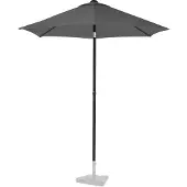 Vonroc Ombrellone Torbole - Ø200cm - Parasole Premium | Grigio