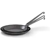 Origin Outdoors Schmiedeeiserne Pfanne Padella (Ø 32 cm, grigio)