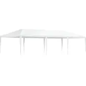 vidaXL Tenda per feste 4 x 9 m Bianco
