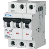 Eaton Interruttore differenziale , 2 A, 3 poli, caratteristica: C 240887
