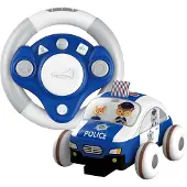 Eurekakids Macchina Della Polizia Morbida Con Radiocomando