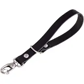 The Hantler Cinturino da polso Classic nero/ottone