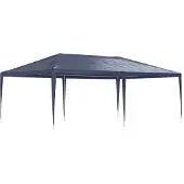 vidaXL Tenda per feste 4x6 m blu