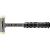 HALDER SUPERCRAFT 3377030 manico in acciaio, nylon, martello antirimbalzo, 30 mm