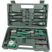 BRÜDER MANNESMANN Heimwerker Werkzeugset im Koffer 31teilig M29031 (M29031)