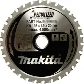 Makita Specialized - Kreissägeblatt - für Metall