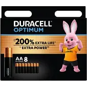 Duracell Batterie Optimum AA MN1500/LR6 – Confezione da 12 pezzi