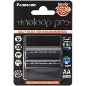 Eneloop Batterie Ricaricabili Bk-3hcde/2be 2500mah 2 Unità