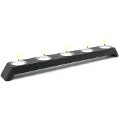 Zilverstad Portacandele Obliquo 5 Pezzi