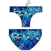 Turbo Costume Da Bagno A Slip Aloha Waterpolo Royal