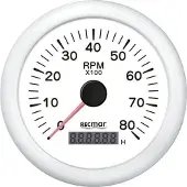 Recmar 0-8000 Rpm Tachimetro